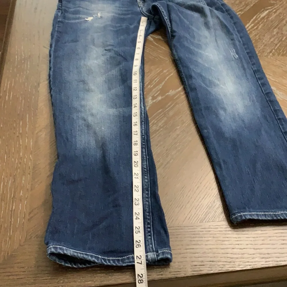 Pepe Jeans London distressed medium wash blue denim jeans Size 30